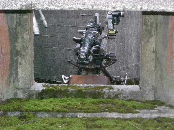 Rearming old bunker position west coast Norway