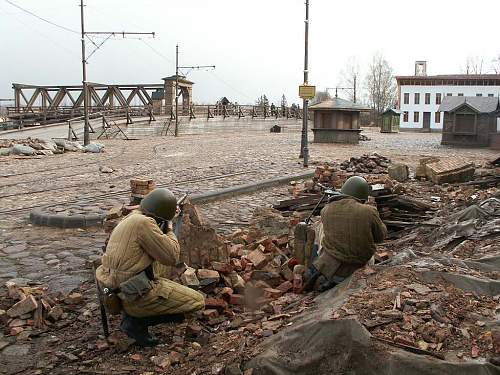 Reenactment in Latvia, Kurland pocket 1945