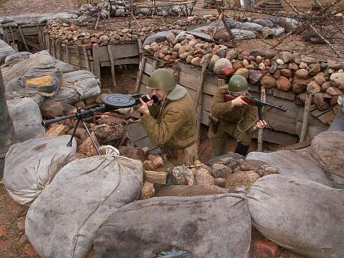 Reenactment in Latvia, Kurland pocket 1945