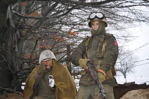 Battle Of The Bulge ( re-enactment Bastogne Belgium)