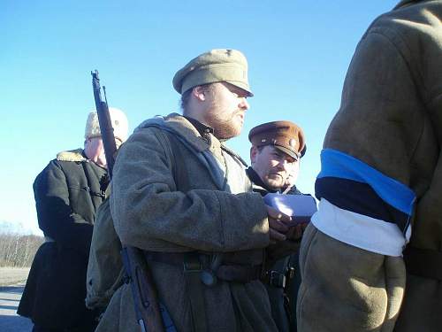 Estonia- Independence war 1918 year re-enactment