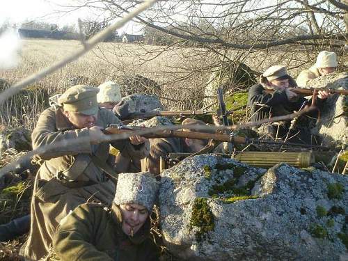 Estonia- Independence war 1918 year re-enactment