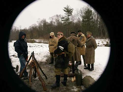 New re-enactment in Estonia. Civil War period (1918-1920)