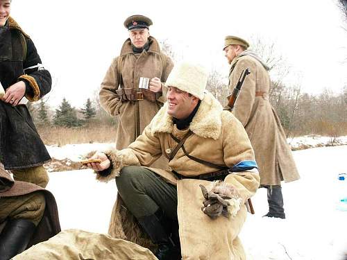 New re-enactment in Estonia. Civil War period (1918-1920)