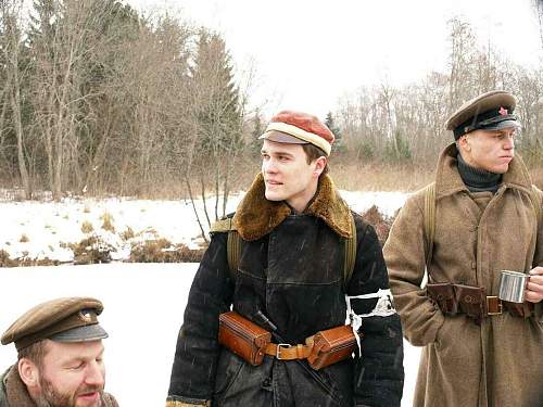 New re-enactment in Estonia. Civil War period (1918-1920)