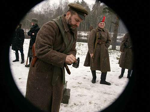 New re-enactment in Estonia. Civil War period (1918-1920)