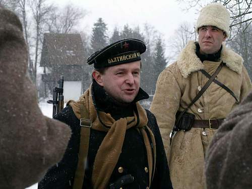 New re-enactment in Estonia. Civil War period (1918-1920)