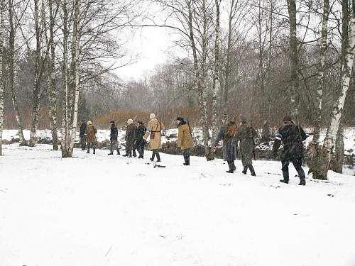 New re-enactment in Estonia. Civil War period (1918-1920)