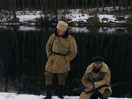 New re-enactment in Estonia. Civil War period (1918-1920)