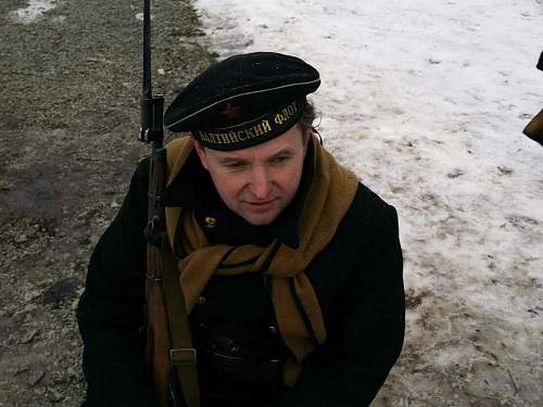 New re-enactment in Estonia. Civil War period (1918-1920)