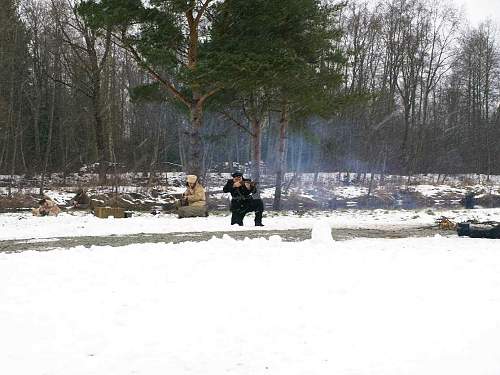 New re-enactment in Estonia. Civil War period (1918-1920)