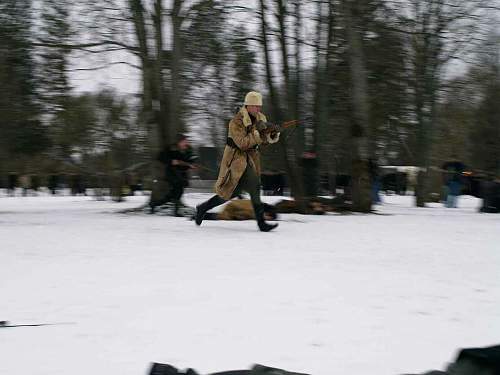 New re-enactment in Estonia. Civil War period (1918-1920)