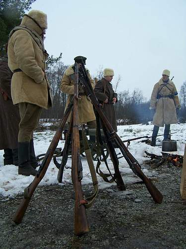 New re-enactment in Estonia. Civil War period (1918-1920)