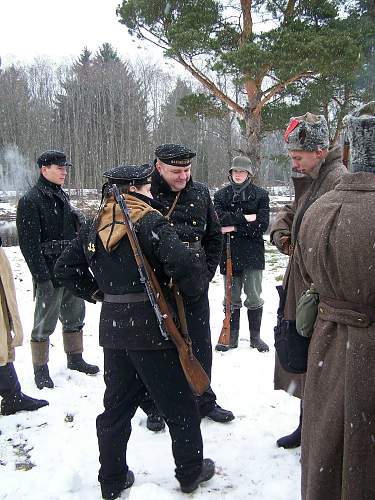 New re-enactment in Estonia. Civil War period (1918-1920)