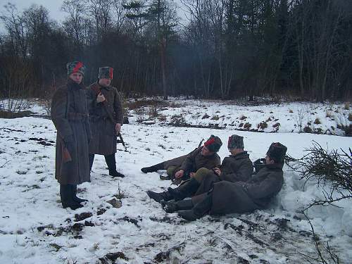 New re-enactment in Estonia. Civil War period (1918-1920)