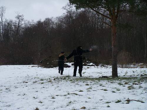 New re-enactment in Estonia. Civil War period (1918-1920)