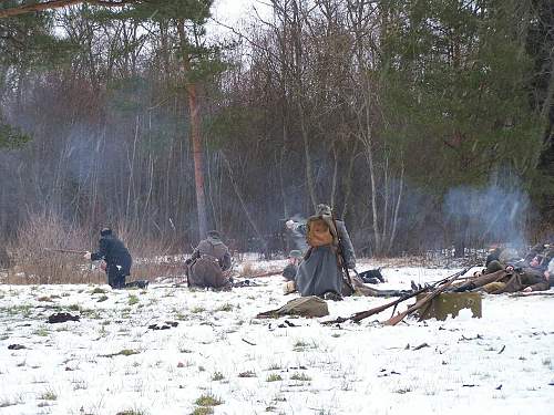 New re-enactment in Estonia. Civil War period (1918-1920)