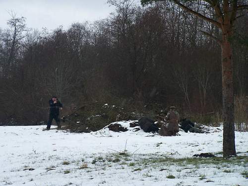 New re-enactment in Estonia. Civil War period (1918-1920)