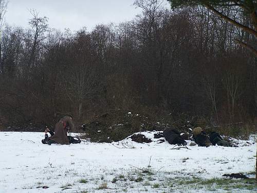 New re-enactment in Estonia. Civil War period (1918-1920)