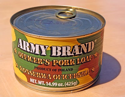 Polish Soldier's Brand canned rations found in local market
