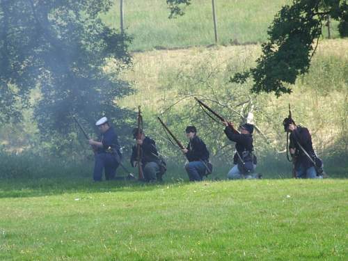 Battle breaks out in Tatton Park, Cheshire