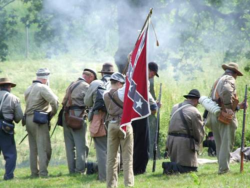 Battle breaks out in Tatton Park, Cheshire