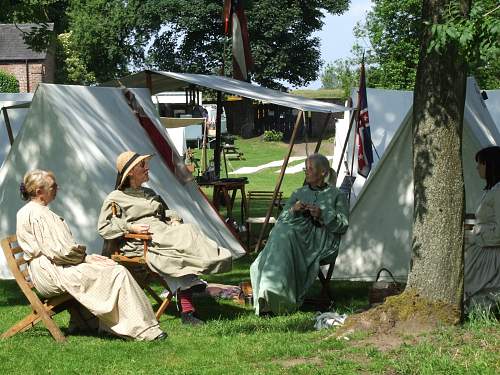 Battle breaks out in Tatton Park, Cheshire