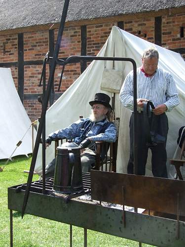 Battle breaks out in Tatton Park, Cheshire