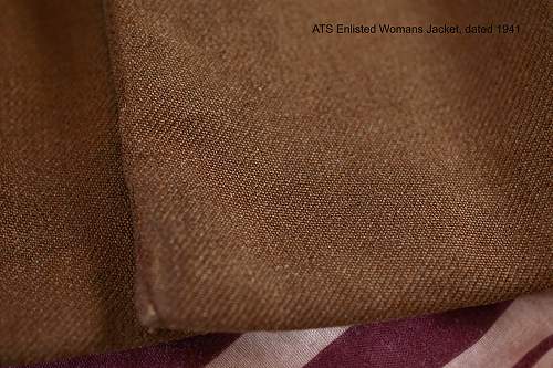 Fabric for ATS service dress skirt
