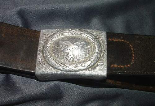 Luftwaffe buckle and belt