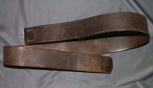 Luftwaffe buckle and belt