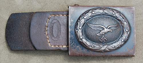 Recently Acquired Luftwaffe Belt and Buckle