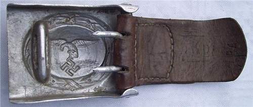 My latest Defaced luftwaffe Buckle