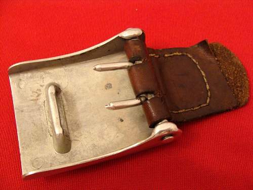 Zinc buckle Luftwaffe