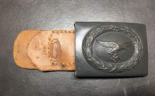 Luftwaffe buckle painted Opinions please