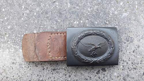 Luftwaffe buckle painted Opinions please