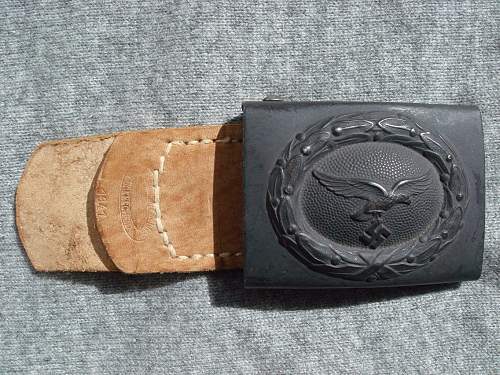 Luftwaffe buckle painted Opinions please