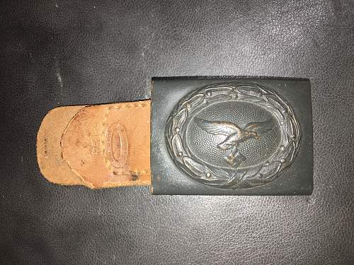 Luftwaffe buckle painted Opinions please