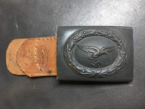 Luftwaffe buckle painted Opinions please