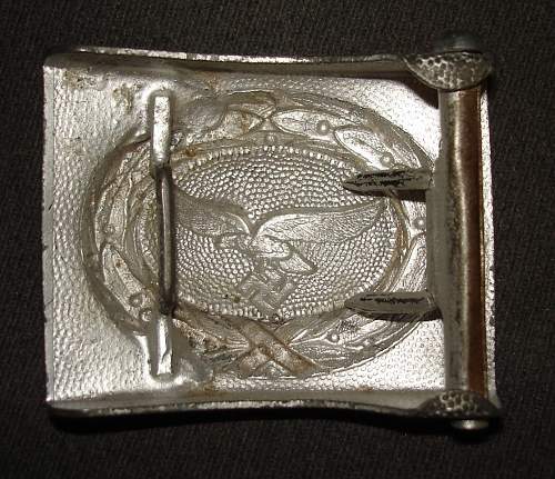 Buckle from the sales department of E.Reitz Antwerpen