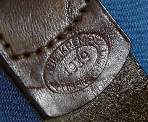 Aluminum Luftwaffe buckle