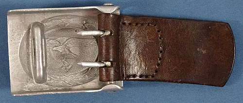 Aluminum Luftwaffe buckle