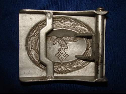 1st Pattern Luftwaffe Buckle with Crank Catch