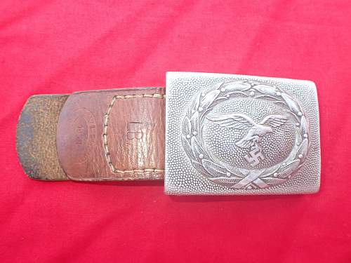 Luftwaffe Buckle and Tab Marking Help Please