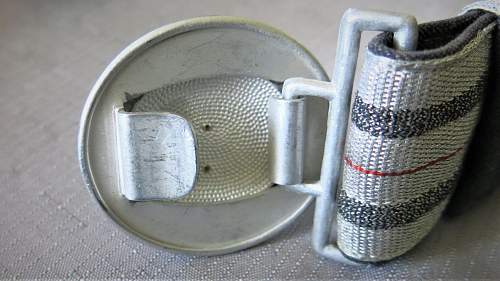Luftwaffe Officer's Brocade Belt &amp; Buckle