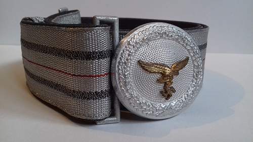 Brocade Belt and Buckle