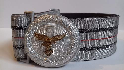 Brocade Belt and Buckle