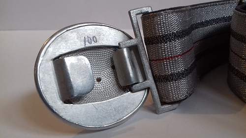 Brocade Belt and Buckle