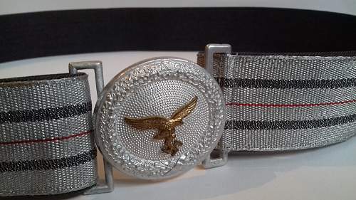 Brocade Belt and Buckle