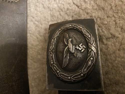 Luftwaffe buckle info needed